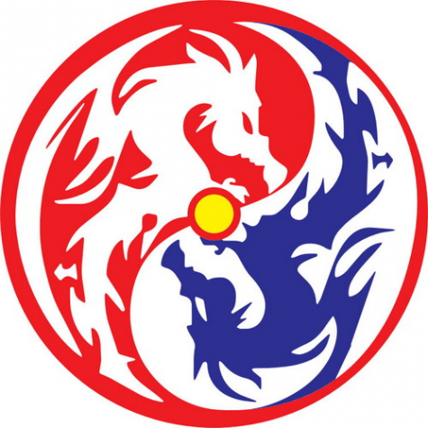 Логотип компании Двойной Дракон