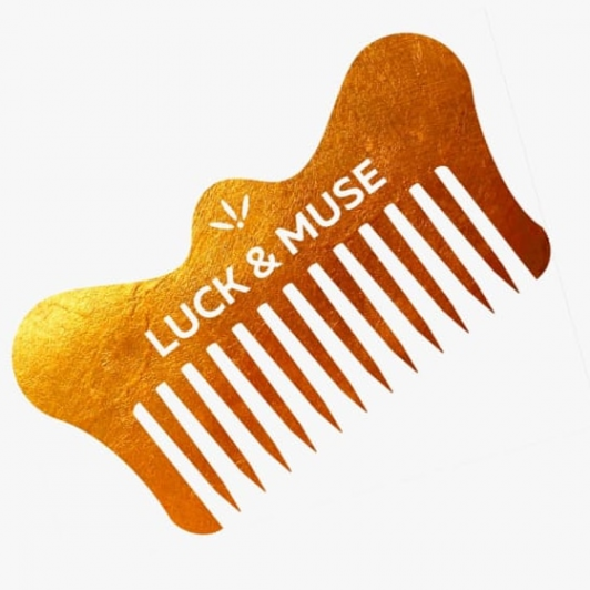Логотип компании Лак и Мус, Luck and Muse